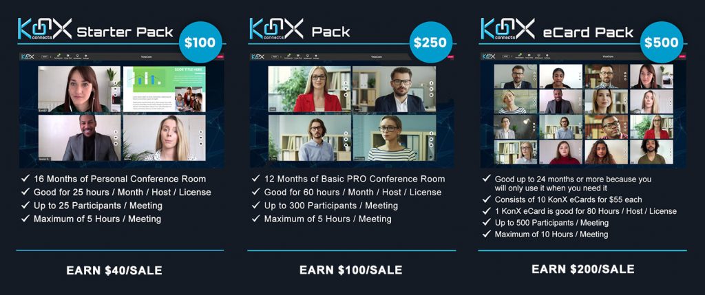Earn $40 to $200 per sale with KonX
